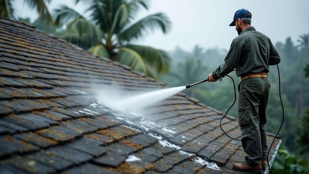 Roof Pressure Washing